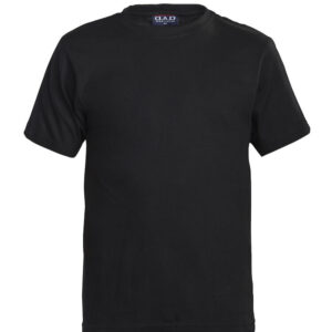 Single jersey T-shirt. Forstærket nakkebånd og dobbelt rib i halsen. OEKO-TEX 100 certificeret. Findes også i herre- og damemodel.